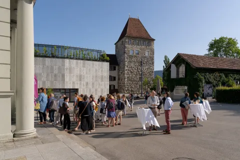 Gäste Aussen Tagung Networking