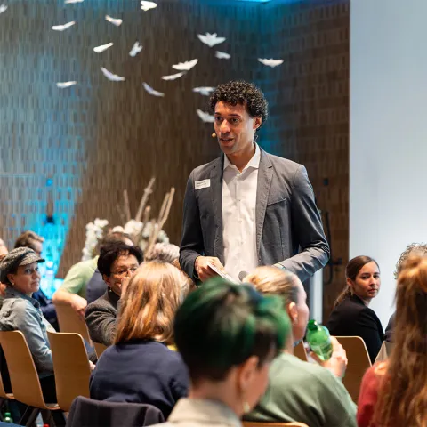 Johnsua beim Careum Forum