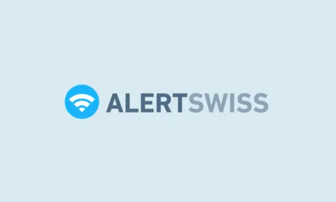 Startbildschirm Alertswiss-App