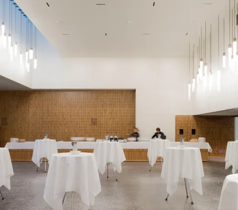 Bild des Foyers des Auditoriums