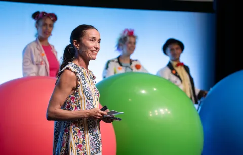 Nicole Frank führte charmant durch den Tag