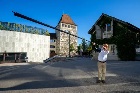 Führungstagung 2022 Bruno Bieri Alphorn