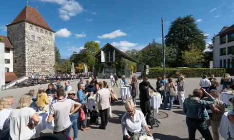 Mittagspause an der Careum Führungstagung 2025