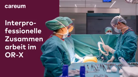 Interprofessionelle Zusammenarbeit im OR-X - Titelbild YouTube