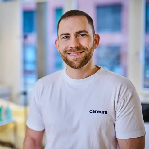 Studierender HF Pflege bei Careum