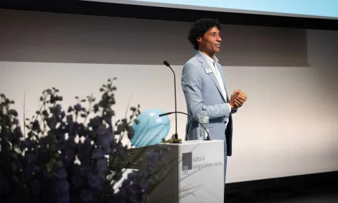 Johnsua König an der Careum Führungstagung 2025