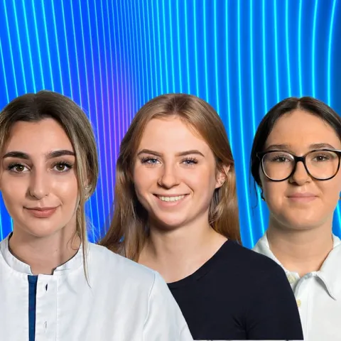 Die drei Zürcher Kandidatinnen der SwissSkills Championships für FaGe 2023