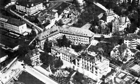Ansicht Rotkreuzspital 1937