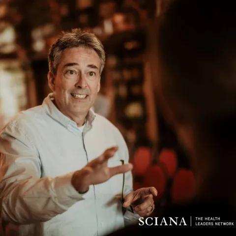 Serge Reichlin bei einem Treffen des internationalen Leadership-Programms Sciana