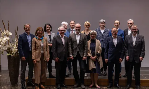 Der neue Stiftungsrat von Careum ab Ende März 2024.