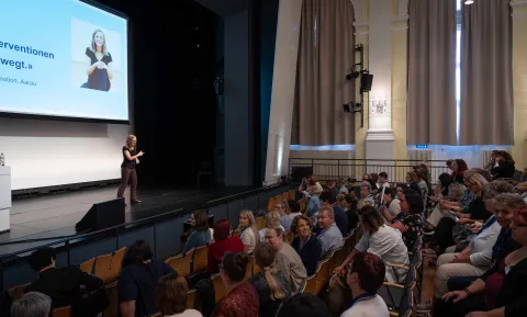 Susanne Mundwiler an der Careum Führungstagung 2025